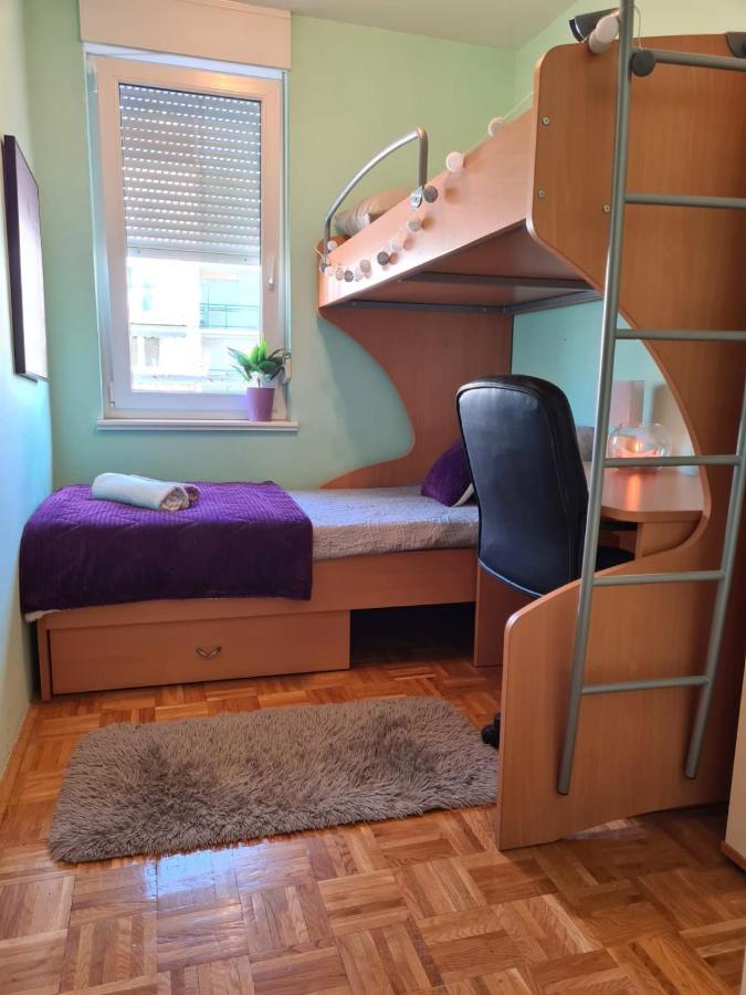 Apartman Adriatic Zadar Bagian luar foto