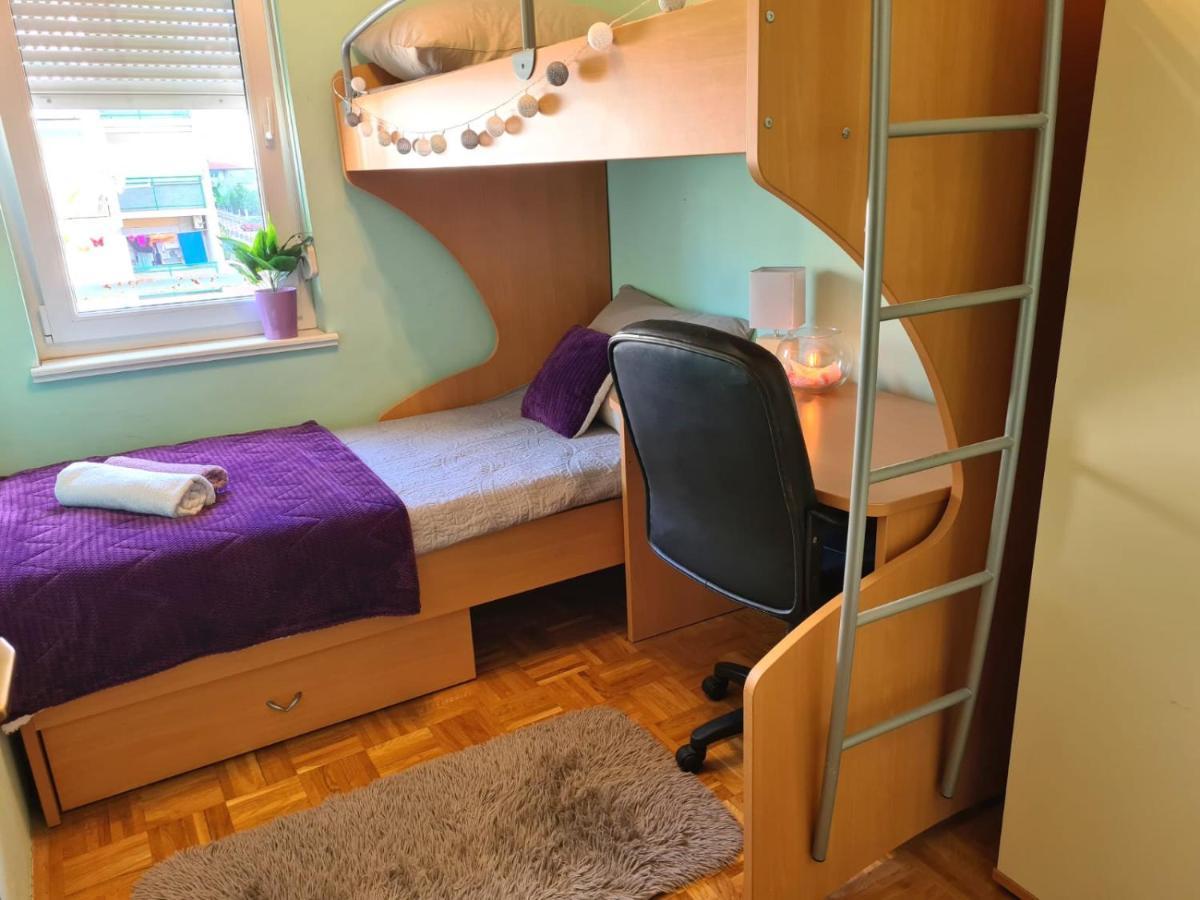 Apartman Adriatic Zadar Bagian luar foto